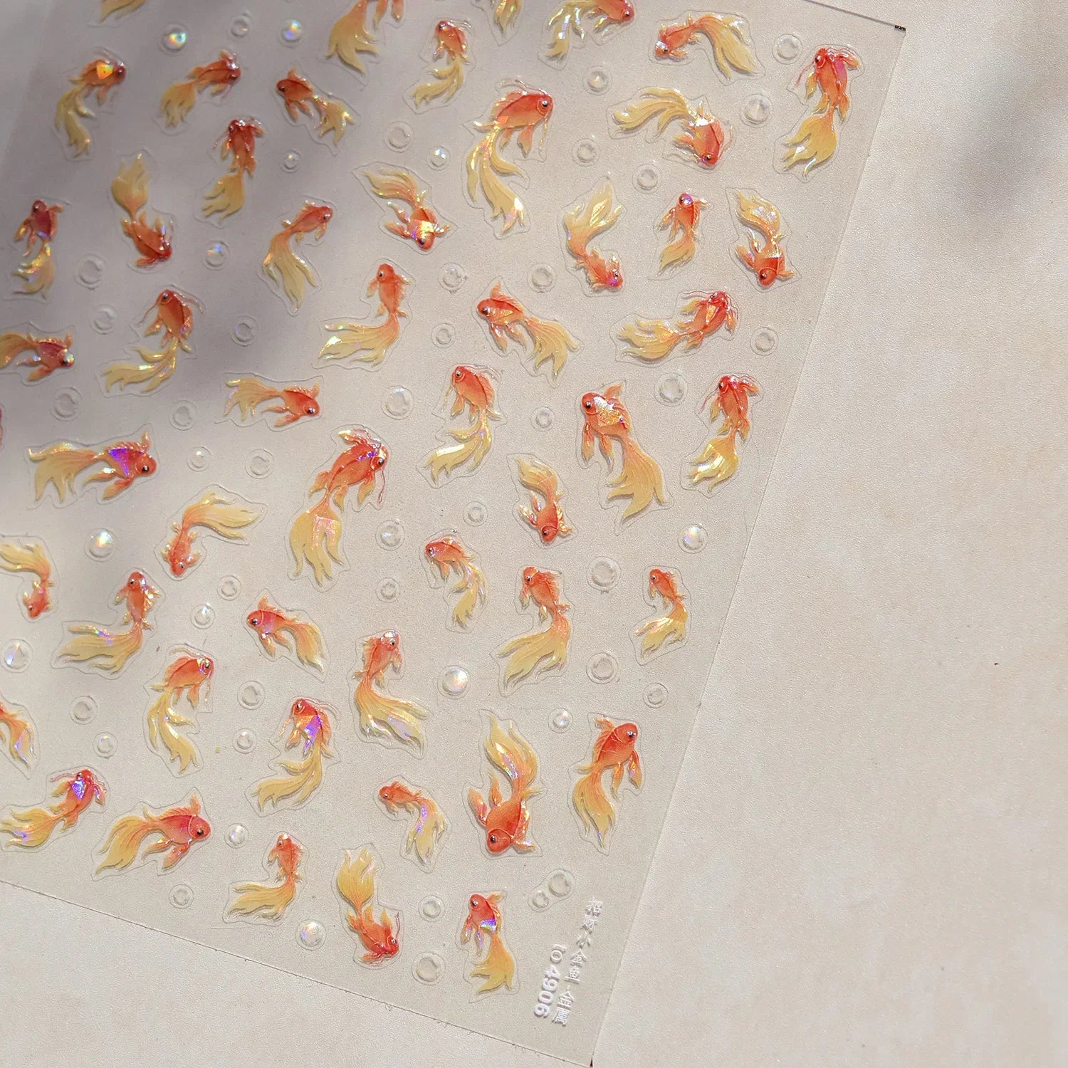 Ocean Shell Starfish Shell Conch Whale Dolphin Seahorse Coconut Tree Water Bubbles Self Adhesive Nail Art Sticker Manicure Decal