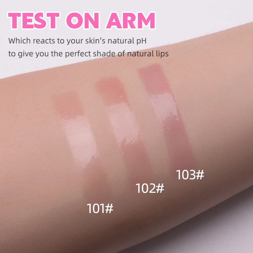 Beauty Glazed Temperature Color Changing Lipgloss Moisturizer Long-lasting Liquid Lipstick Lip Plumper Gloss Makeup For Women