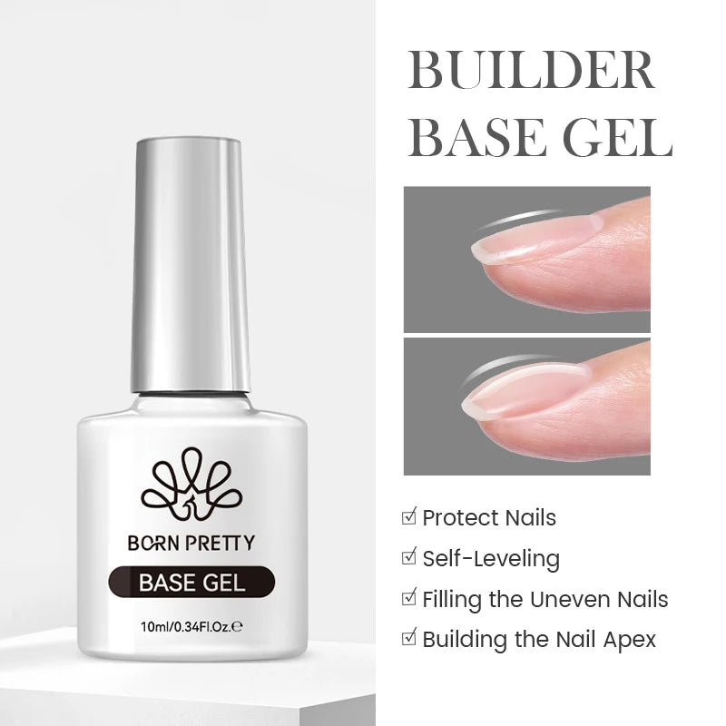 BORN PRETTY 10ml Black Glass Cat Magnetic Gel Nail Polish Silver Gold Glitter Semi Permanent Soak Off UV LED Gel Varnish