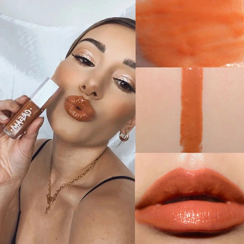 Fashion Fenty Beauty Lip Glaze Moisten Shine Glitter Lip Plumper Makeup For Beginner Liquid Lipstick Female Makeup Cosmetics