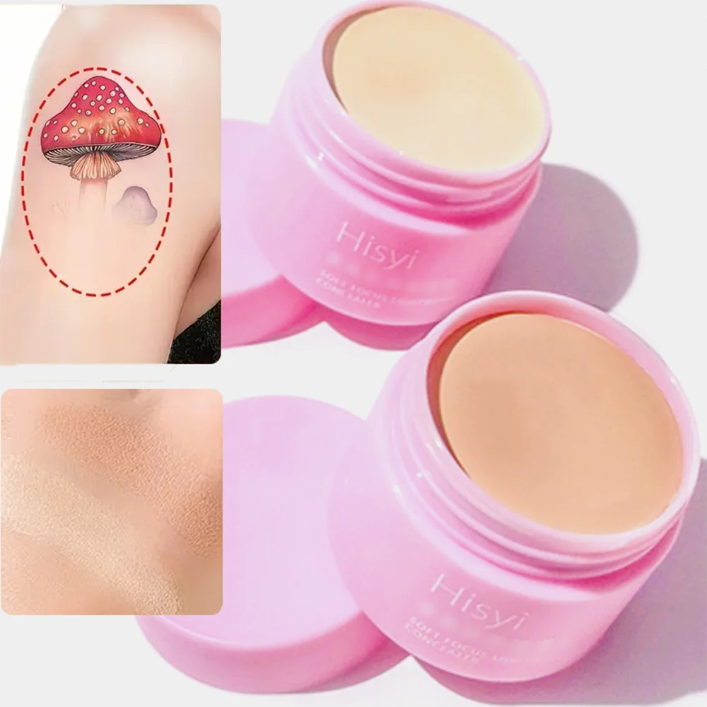 Full Coverage Concealer Cream 5g – Waterproof, Long-Lasting, for Tattoos & Scars, Unisex, Skin-Safe, All Skin Types