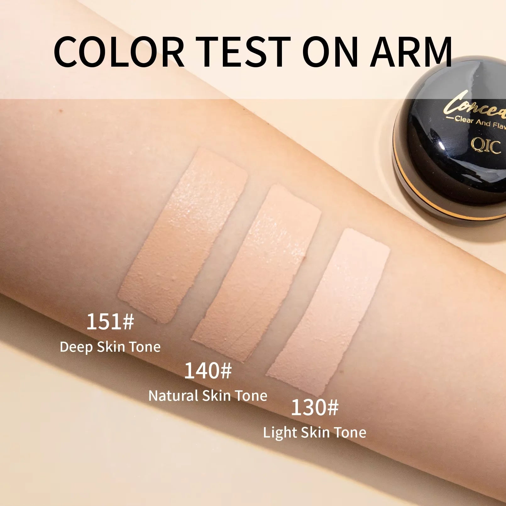Full Coverage Concealer Foundation Waterproof for Covers Skin Blemishes and Wrinkles Tattoos Skin Tone Face Concealer Cream