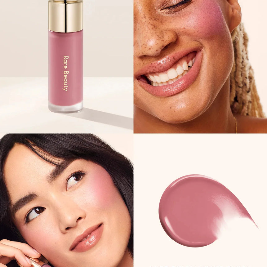 RARE Beauty Liquid Blush Lipstick Hope Eyes Cheek Blusher Waterproof Mositure Face Contour Shadow Liquid LipGloss Plump Makeup