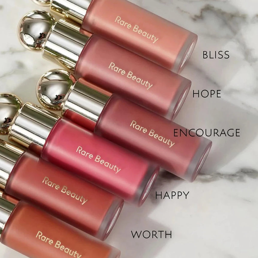 11 Color Matte Liquid Powder Blusher, Lip and Cheek Dual-Use Powder Blusher, Low Saturation, Natural Moisturizing Facial Makeup