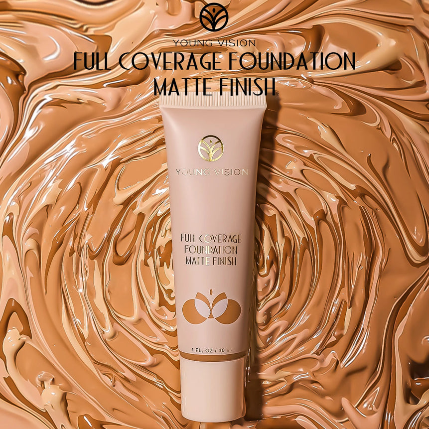 YOUNG VISION matte face concealer acne wheat face foundation cream 6 colors optional