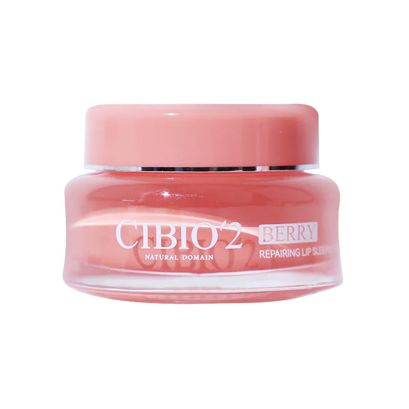 CIBIO'2 Moisturizing Lip Sleeping Mask Deep Hydrated Nourish Lip Balm Lighten Lip Lines Day and Night Maintenance Lip Care
