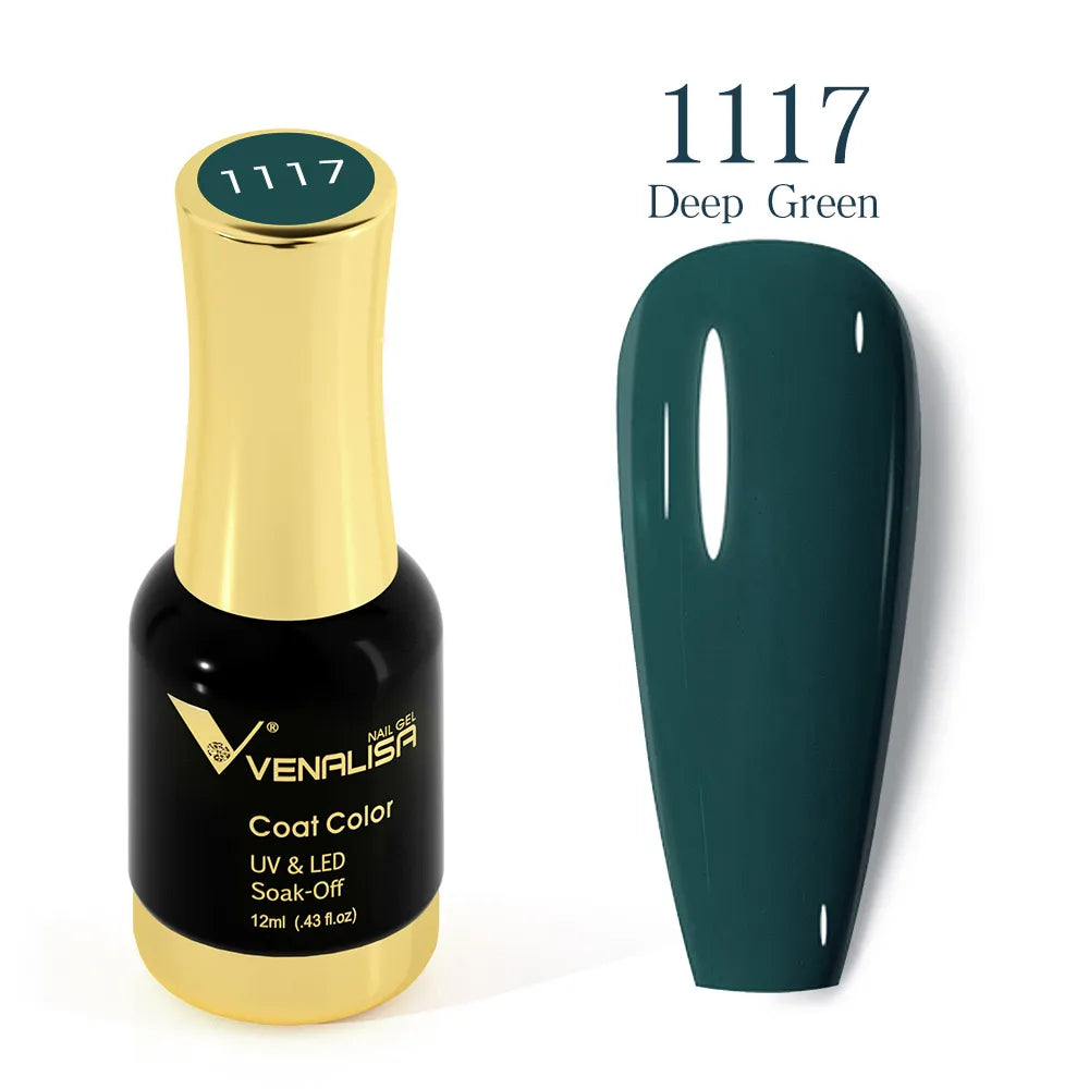 #1004 VENALISA Nail Gel Polish Hema TPO Free Semi Permanent Jelly Nude Pink Color Soak Off UV LED Ultra Diamond Varnish 12ml