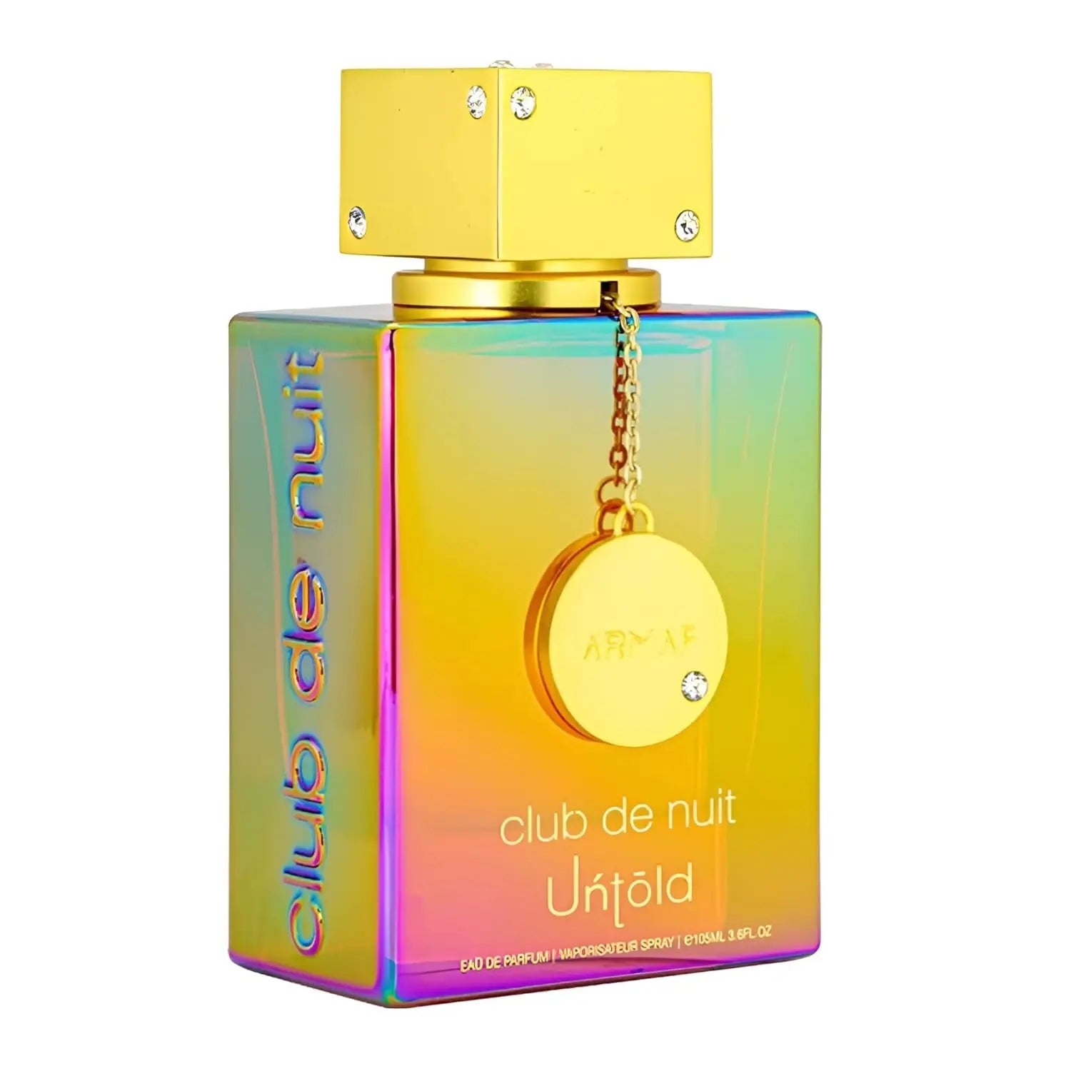 Armaf Club De Nuit Untold EDP for Men 3.6oz / 105ml – Warm Amber Woody Long Lasting Cologne, Luxury Masculine Fragrance Gift