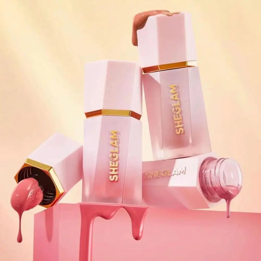 SHEGLAM Drop Ship Make Up Liquid Blush Facial Nourishing Blusher Gel Cream Multi-purpose Lip Gloss Makeup Blush Wholesale