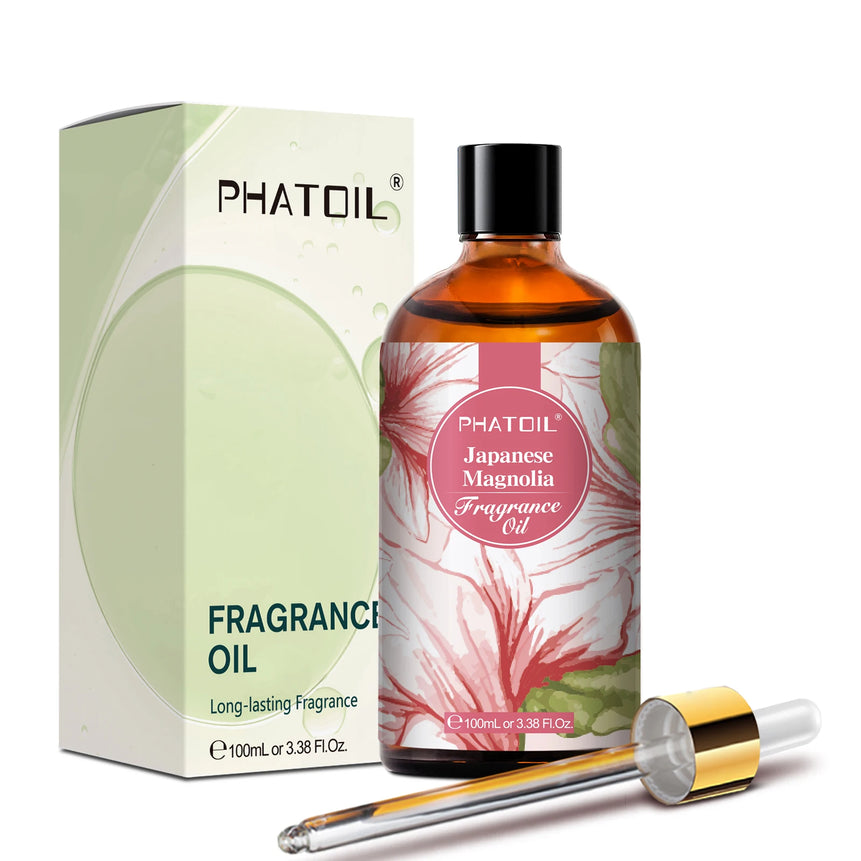PHATOIL 100ml Fragrance Oil Coconut & Vanilla Bubble Gum Sea Breeze White Musk Aroma Fragrance Oils For Candles Soap Making