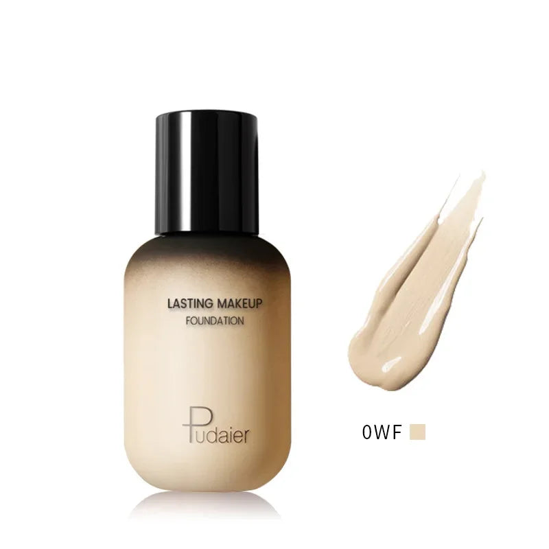 Face Foundation Makeup Base Cream Mineral Full Coverage No Cracking No Drying Waterproof Face Corrector