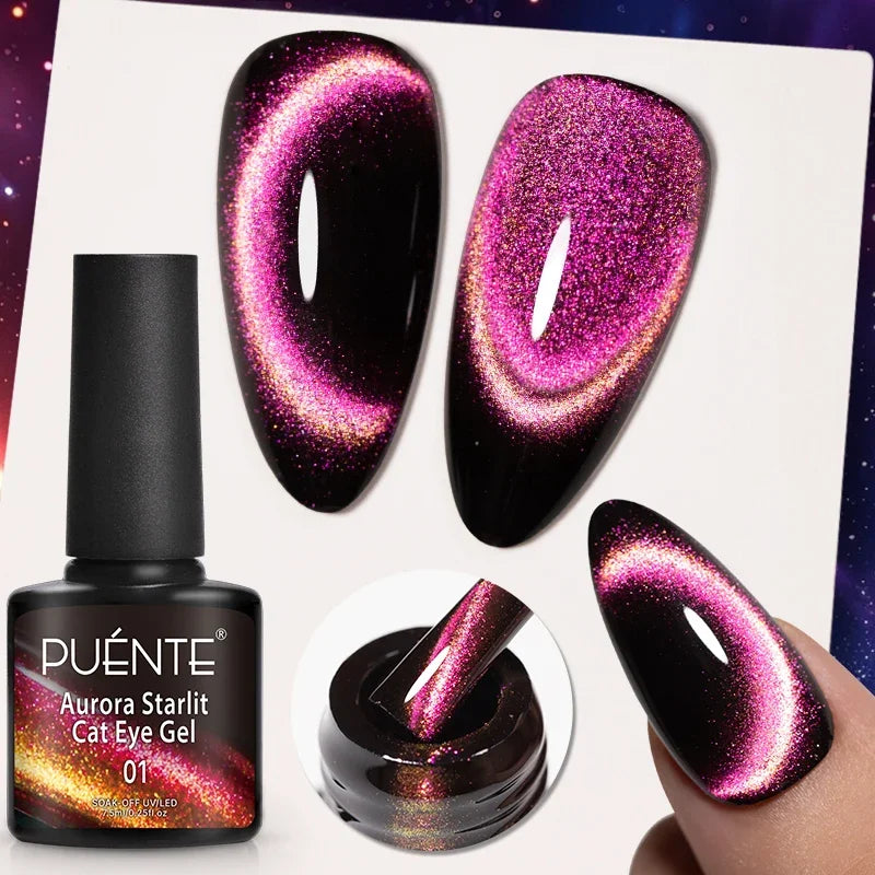 8ML Christmas Sparkling Reflective Diamond Glitter Liner Gel Nail Polish Soak Off UV Semi-Permanent Nail Art Varnish Manicure
