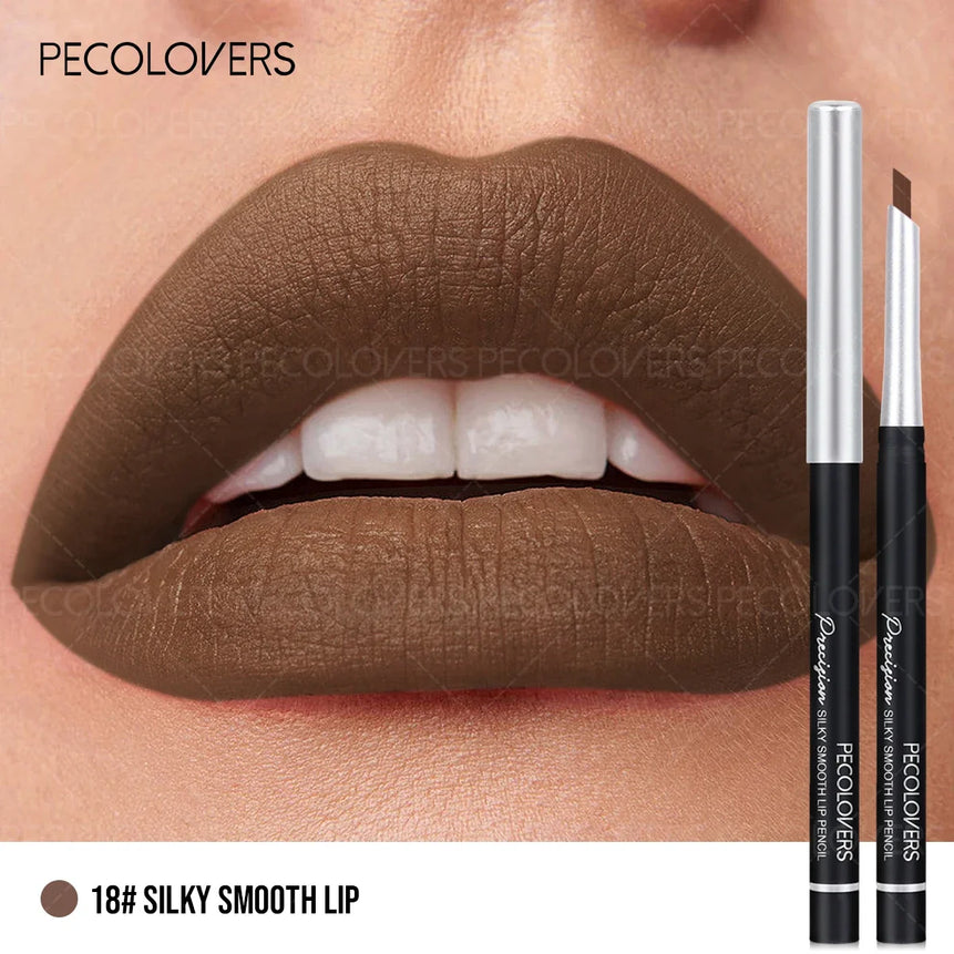 1PC Long-Lasting Waterproof Lip Liner Pen - Sweatproof Formula, Ideal for Crafting Delicate Makeup Looks