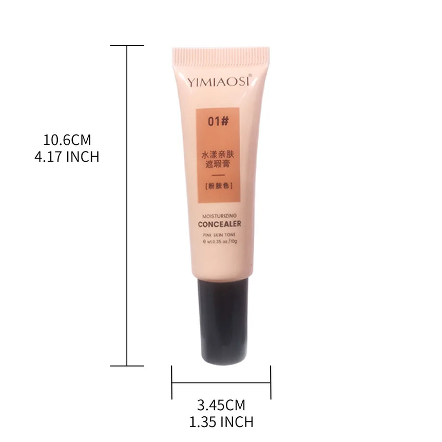 Multi-Purpose Glow Foundation Cream, Lightweight, Waterproof, Long-Lasting, Skin Types