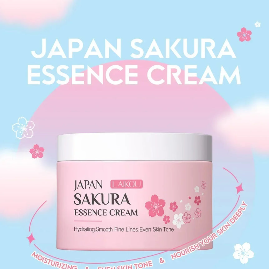 LAIKOU Sakura Hydrating cream  Moisturizer Whitening Nourishing Oil Control  Moisturizing & Repairing Deep Hydration Lock Gentle