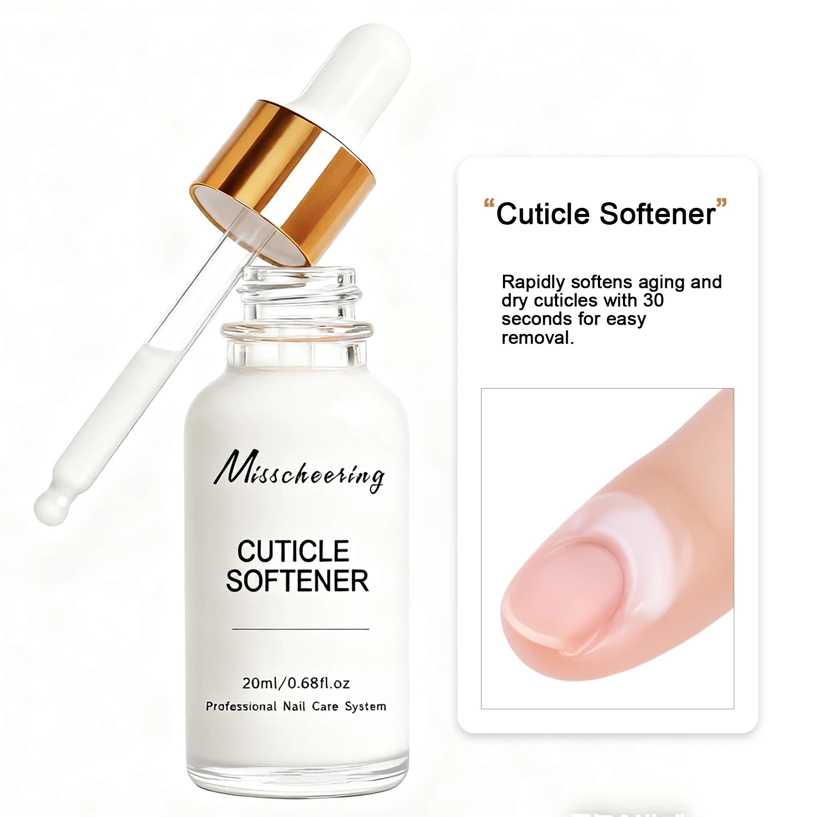 20ml Cuticle Nutrient Oil Nourish Restore Damaged Nails Vitamin Nail Care Oil Soften Moisturizes Strength