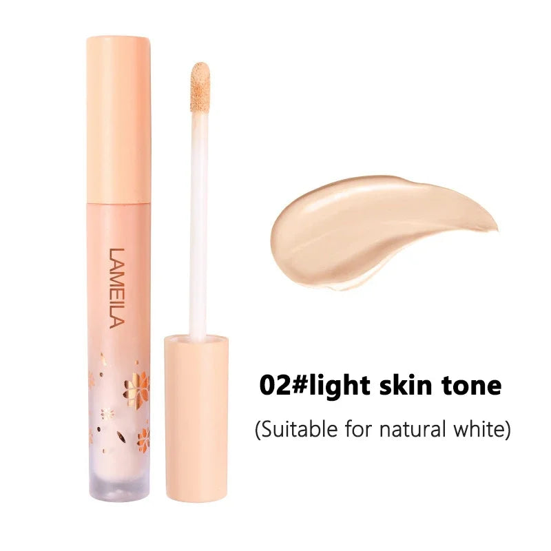 Even Skin Tone Moisturizing Oil Control Liquid Concealer Freckles Covering Acne Marks Dark Circles Concealer Face/Eye's Makeup