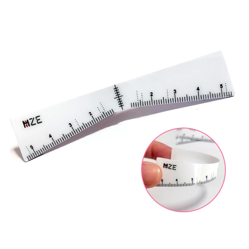 Mapping Eyebrow Ruler Stickers Microblading Adhesive Brow Measurement Stencil Brows Shaping Tools Tattooing Desgin Makeup Supply