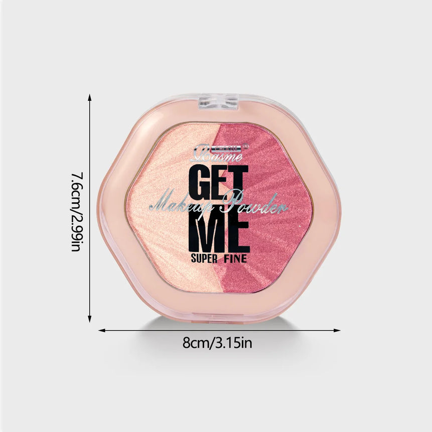 fine shimmer soft mist tipsy blush single color natural fine shimmer eye shadow blush one plate for multiple uses