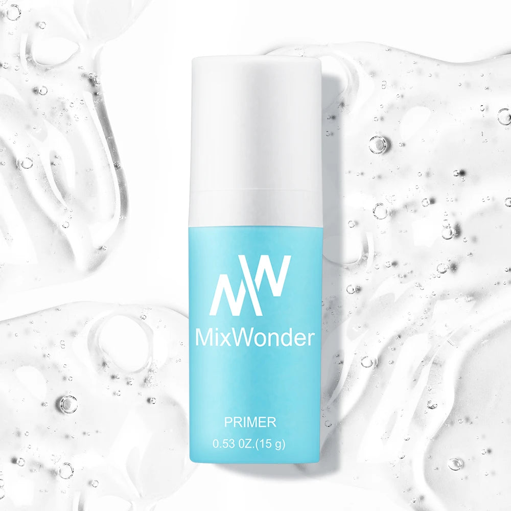 MixWonder Long-Lasting Primer - Hydrating Makeup Base for Flawless Finish, Pore-Minimizing &Imperfection Covering.All Skin Types