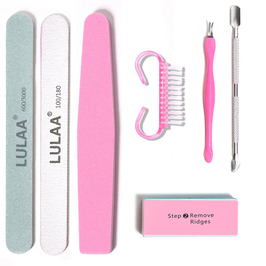 YIKOOLIN Care Manicure Set Manicure Set Professional Nail Clipper Kit 3pcs Nail Filing Shaping 2pcs Finger Separator
