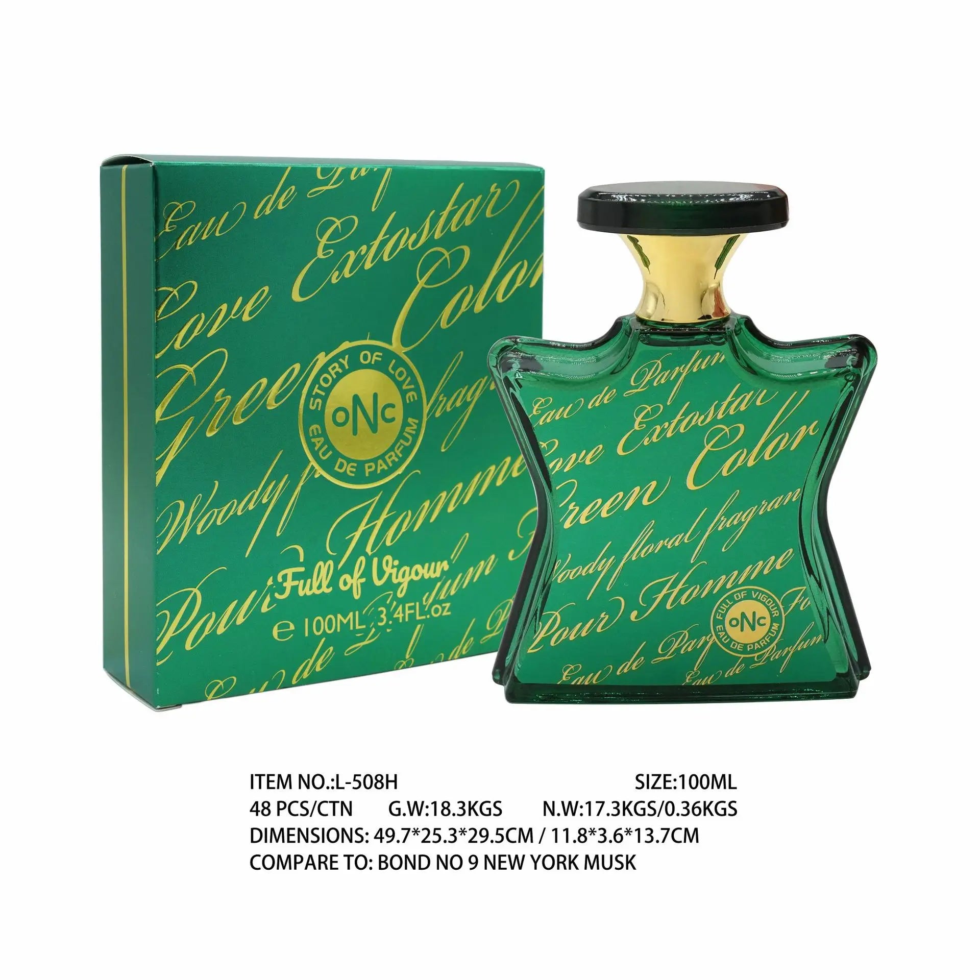Neutral perfume at No. 9 Chinatown, elegant fragrance of male and female flowers, neutral eau de toilette, lasting fragrance