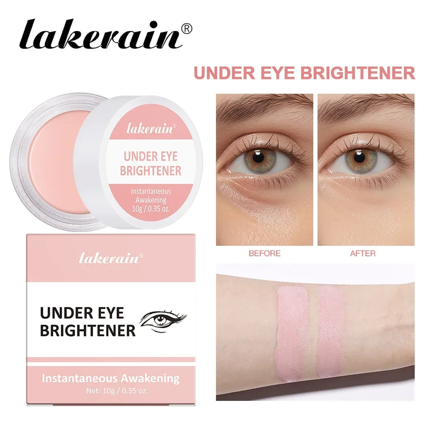 Hydrating Brightening Concealer For Under-Eyes Creamy Pink Contour Full Coverage Long Lasting Correcting Eye Dark Circles Makeup