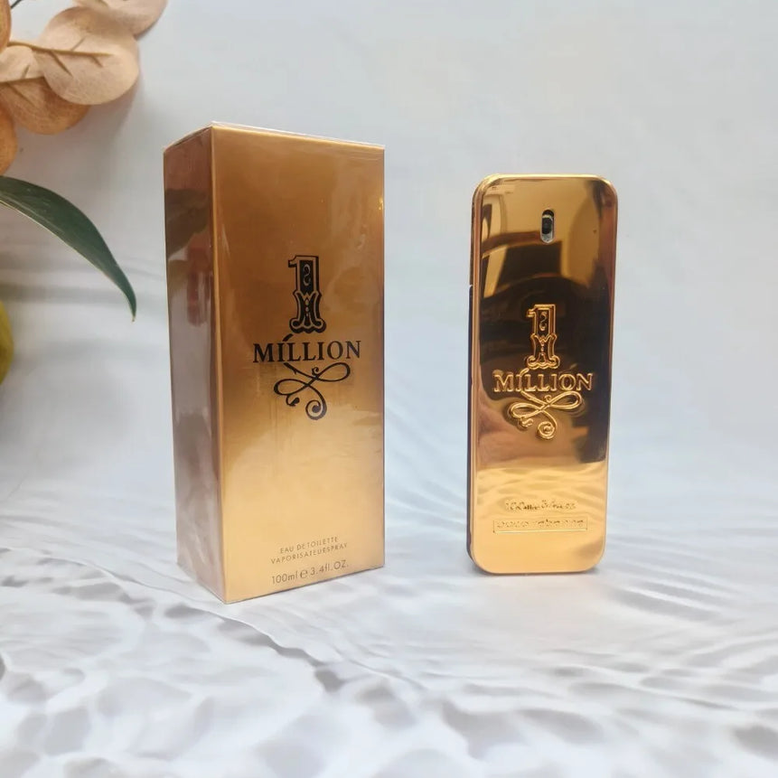 1 Million EDT Spray 3.4 Oz 100 Ml Men's Cologne New in Box Free Shipping Mens Perfume