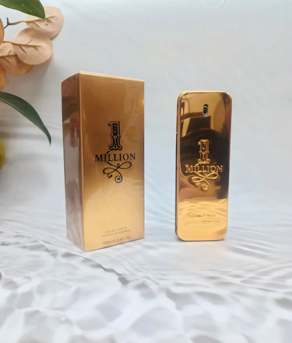 1 Million EDT Spray 3.4 Oz 100 Ml Men's Cologne New in Box Free Shipping Mens Perfume