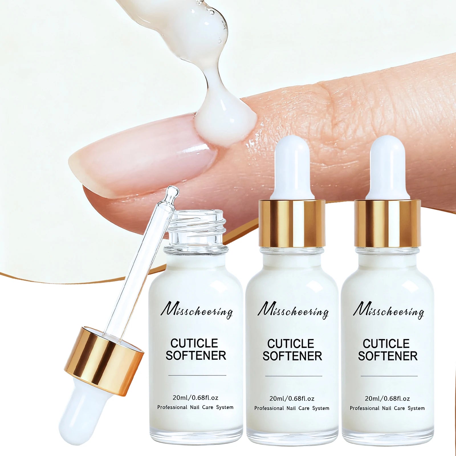20ml Cuticle Nutrient Oil Nourish Restore Damaged Nails Vitamin Nail Care Oil Soften Moisturizes Strength