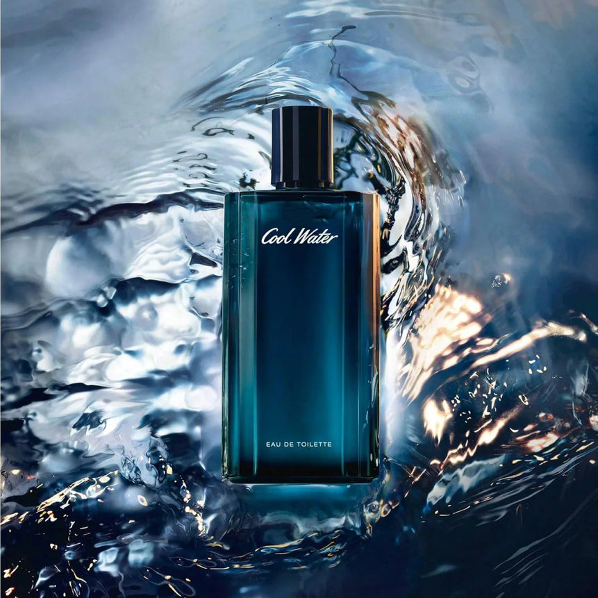 Davidoff Cool Water  Eau De Parfum Spray For Men EDP Perfume Perfumes  4.2oz/125ml Long-Lasting