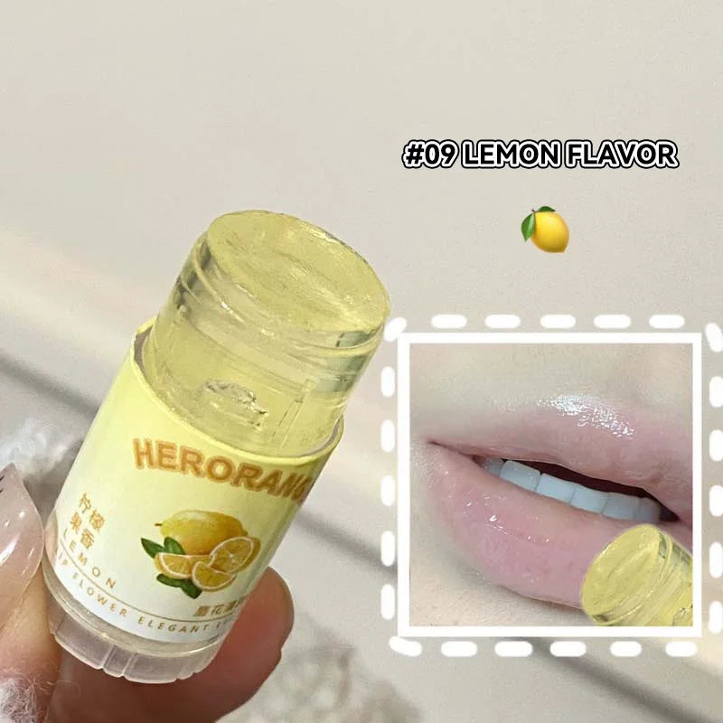 Herorange Lip Balm: Elegant and Moisturizing, Deeply Hydrating, Prevents Chapped Lips, a Must-Have for Autumn and Winter, Improves Lip Lines, Tinted Version, Naturally Enhances Makeup, Perfect for Daily Use and Commuting.