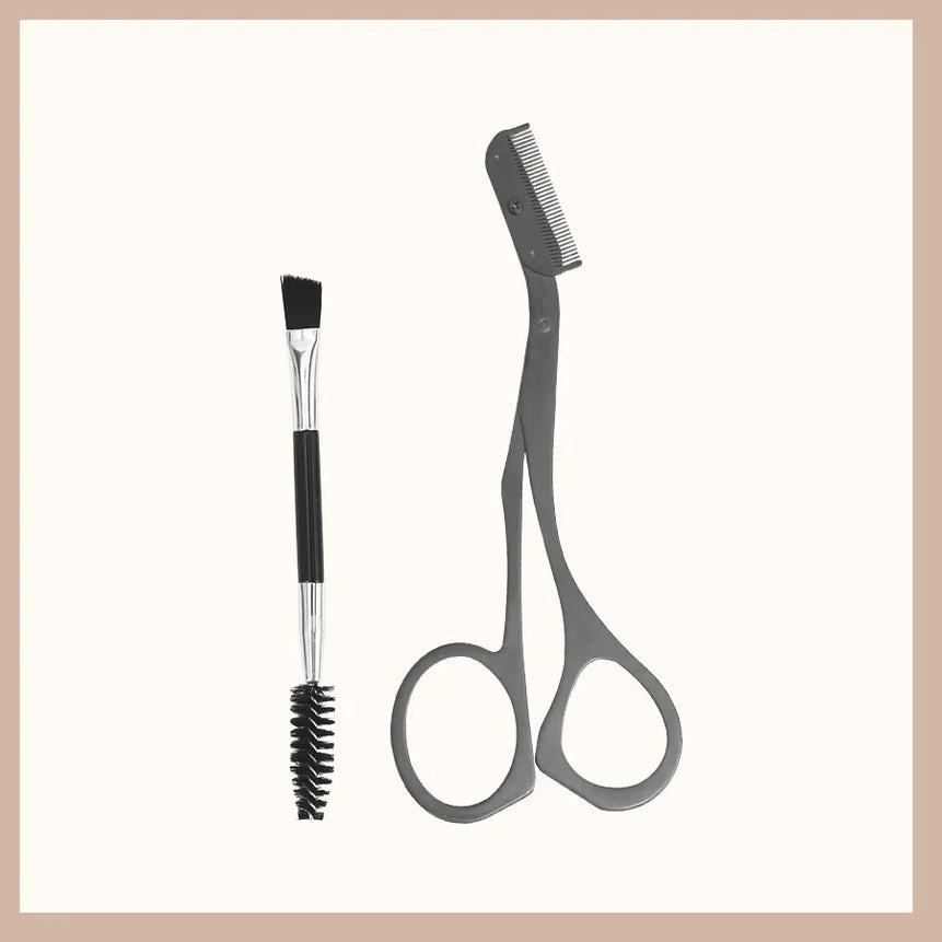 1 2 3 Pcs Eyelash Curler Set Stainless Steel Eyelash Comb Curling and Shaping Tool Makeup Accessories Beauty Kit