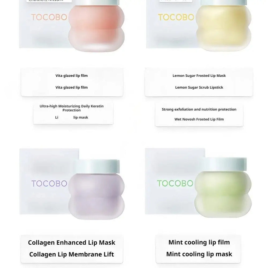Non Wash Gentle Scrub Lip Mask - Fresh Fruity Fragrance Relieve Dryness Peeling Deep Moisturize Repair Nourish Lip Care Skincare