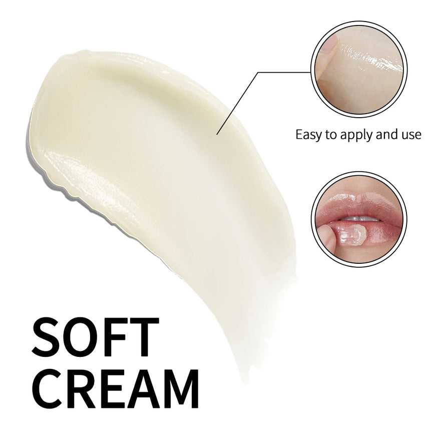 Lip Balm Collagen Lighten Melanin Lip Mask Exfoliating Fade Lip Line Dead Skin Moisturizing Brighten Repair Lip Care Products