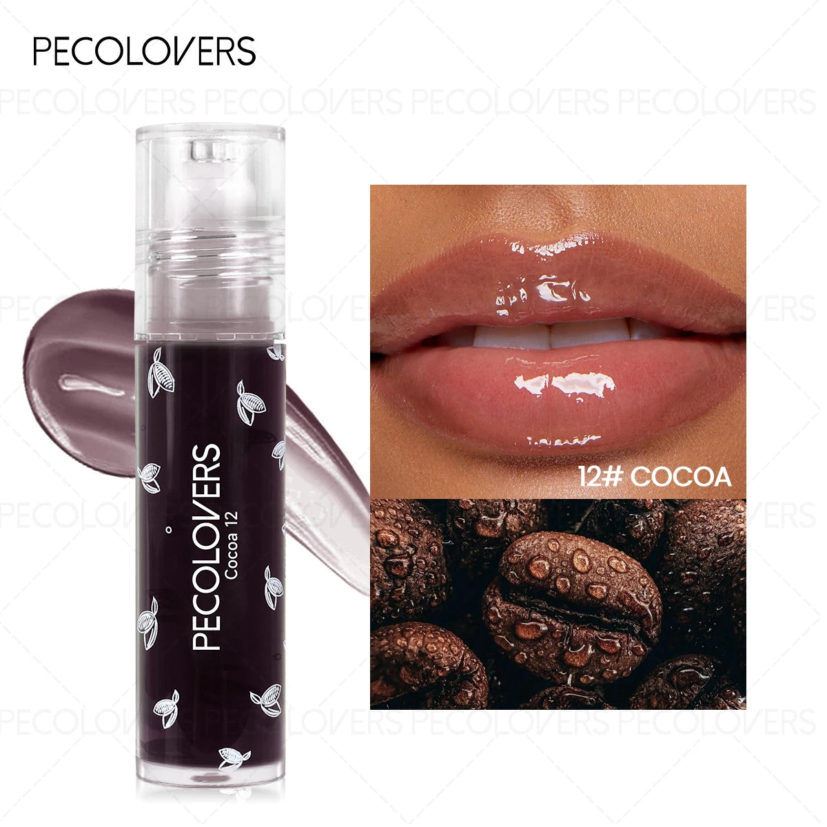 1PC Long-lasting Ball Lip Oil - High-gloss, Moisturizing, Plumps Lips, Various Options, For Charming Makeup