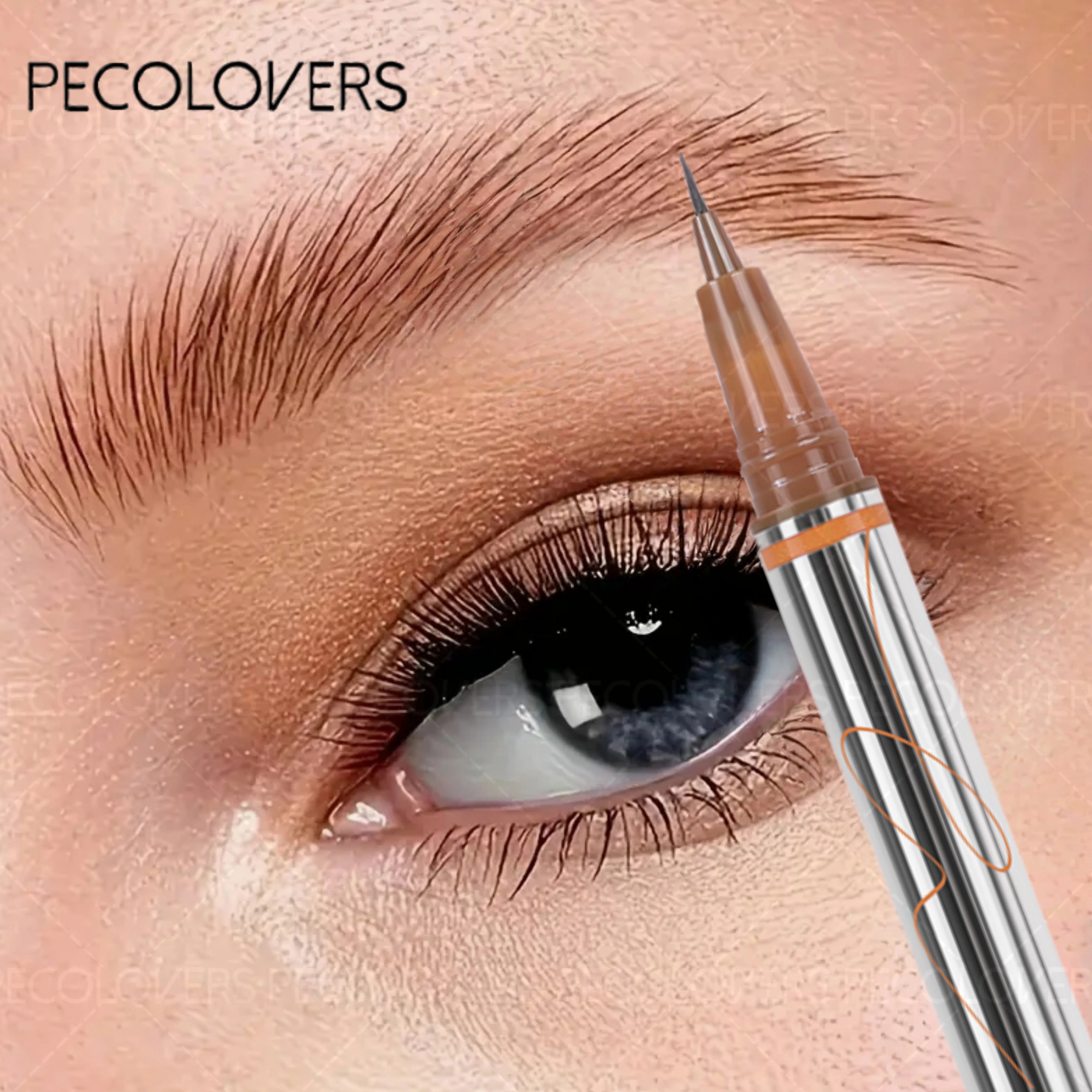 Waterproof Liquid Eyebrow Pencil 0.01mm Ultra Fine Sweat-proof Natural Eeyeliner Lying Silkworm Pen Lasting Makeup Eye Cosmetics