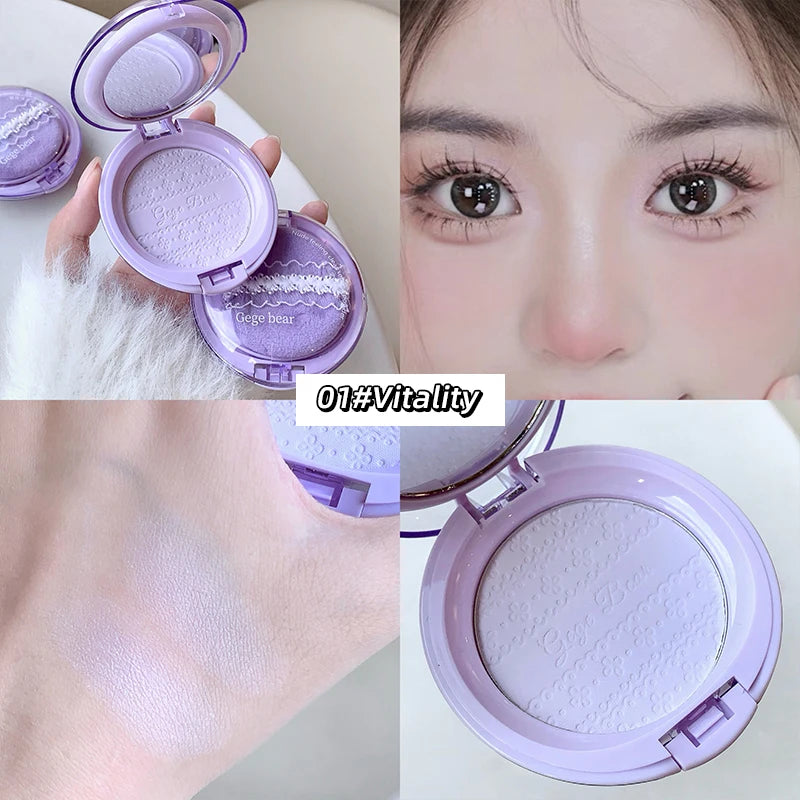 Gege bear set makeup powder soft coke clear powder fine texture waterproof set makeup