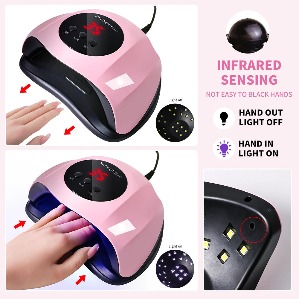 Nail UV Dryer Machine Professional 24 LED UV Manicure Lamp Home Use Nail Lamp For Drying Polish Varnish With USB Cable