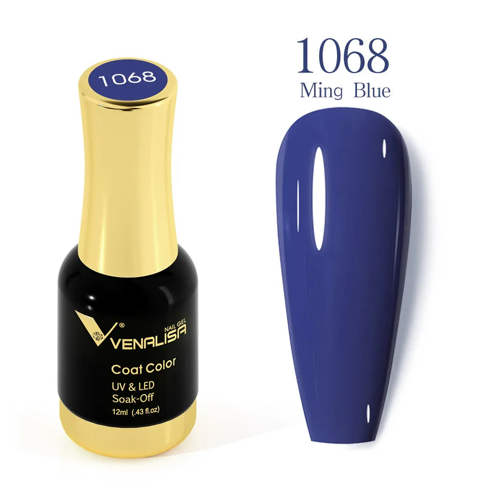 #1004 VENALISA Nail Gel Polish Hema TPO Free Semi Permanent Jelly Nude Pink Color Soak Off UV LED Ultra Diamond Varnish 12ml