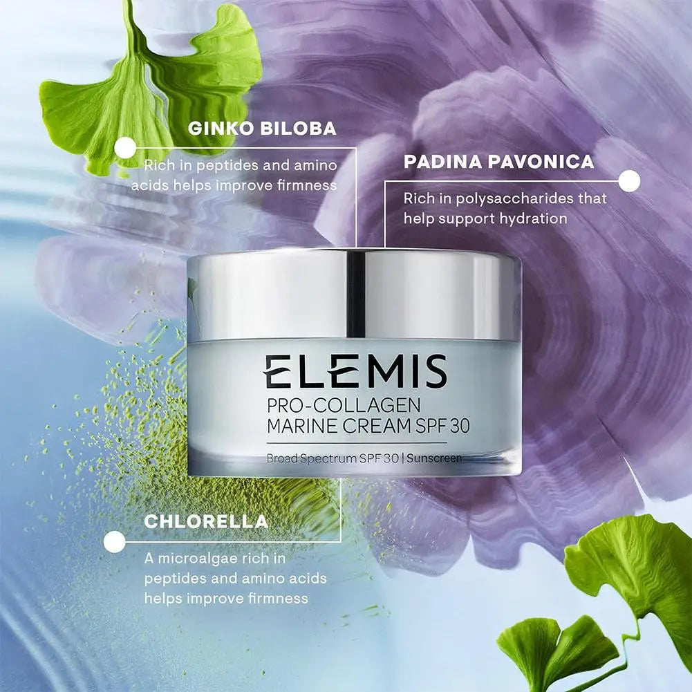 50ML Collagen Marine Cream Brightening Skin Nourishing Facial Moisturizer Anti-Wrinkle Gentle Smooting for All Skin Types