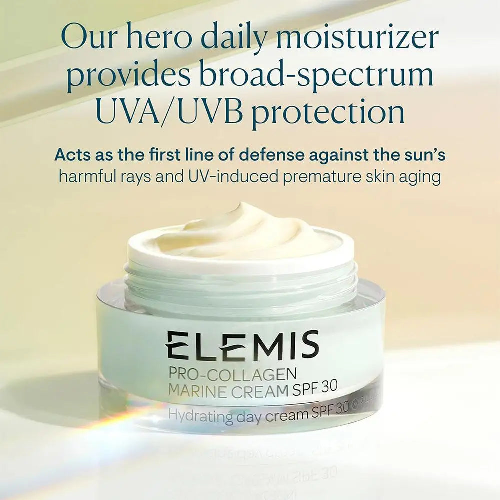 50ML Collagen Marine Cream Brightening Skin Nourishing Facial Moisturizer Anti-Wrinkle Gentle Smooting for All Skin Types