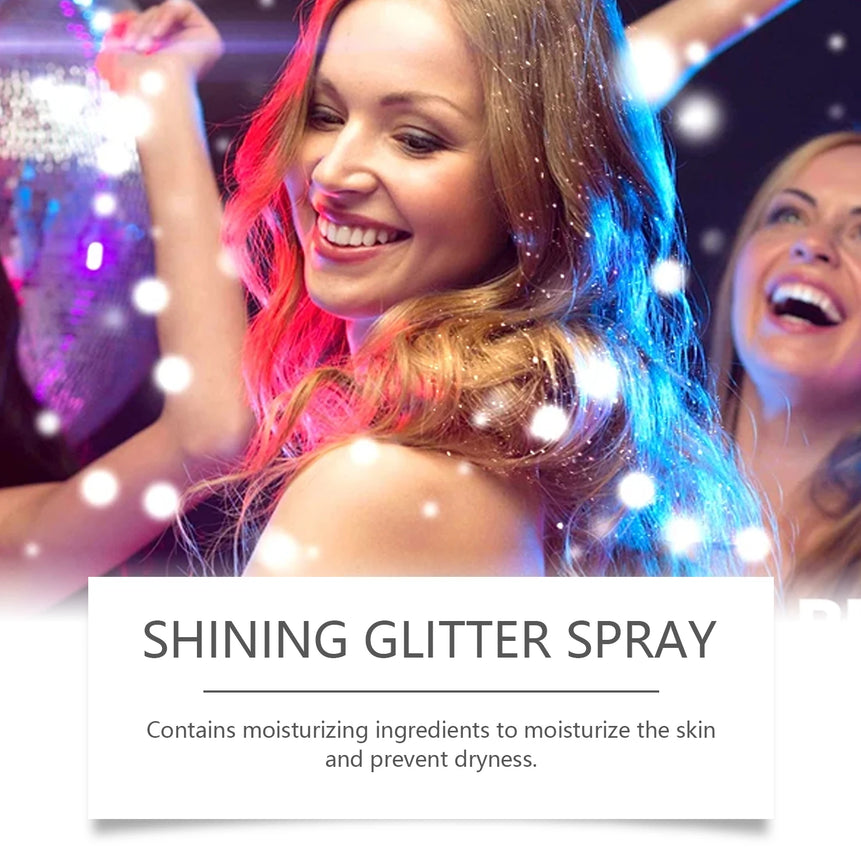 Highlighter Spray — Natural Radiant Dimension, Long-Lasting Intense Brightening, Shimmer Powder