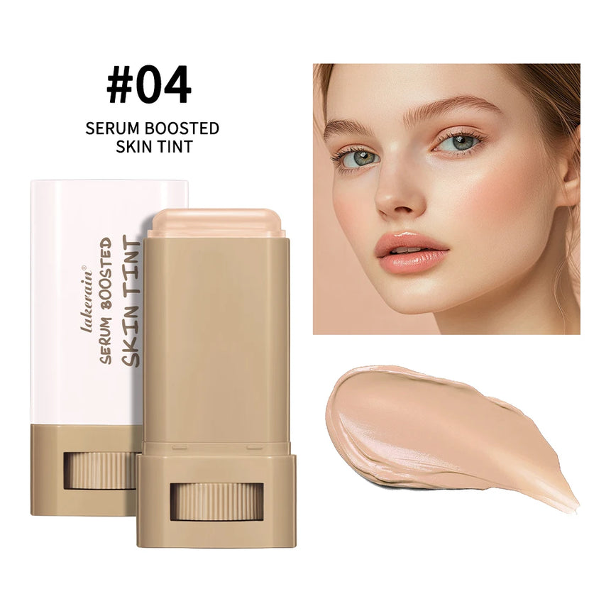 Skin Tint Stick Waterproof Nourishing Solid Tinted Serum Foundation Skin Tint Balm Face Tinted Face  Stick Makeup