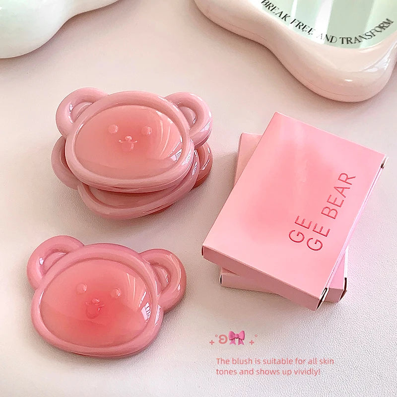 Light Blush Cream Gege Bear Moisturizing Matte Vitality Moisturizing Whitening Brightening Natural Rouge