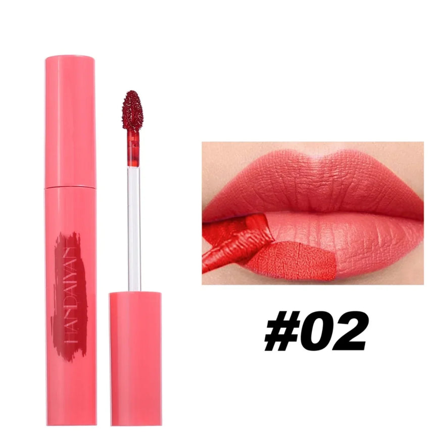 Red Peel-off Lip Gloss Natural Lip Dye Tattoo Tinted Lipstick Non-stick Cup Waterproof Matte Liquid Lipstick Makeup Cosmetics