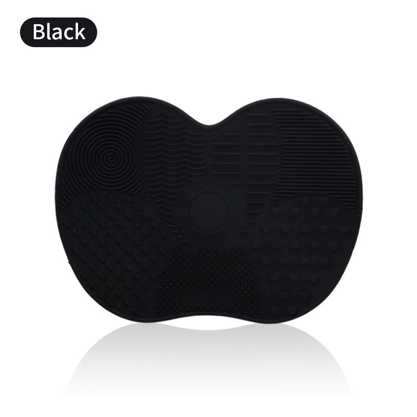 Silicone Makeup Brush Cleaner Mat Cosmetics Brush Cleaning Tool Mat Professional Eyeshadow Foundation Brush Cleaner Mat Makeup