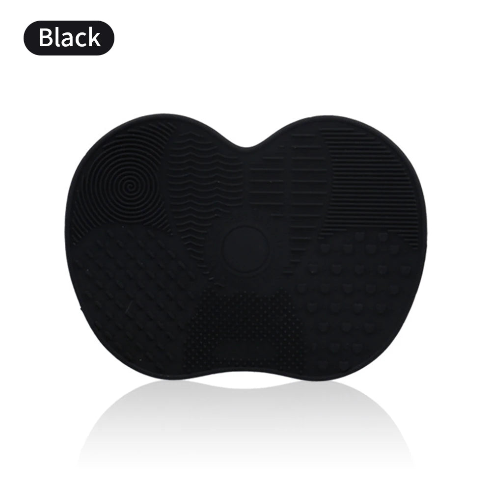 Silicone Makeup Brush Cleaner Mat Cosmetics Brush Cleaning Tool Mat Professional Eyeshadow Foundation Brush Cleaner Mat Makeup