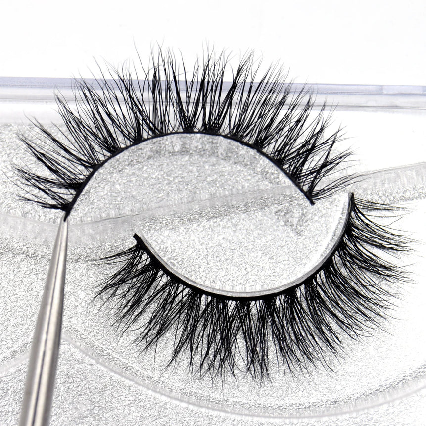 Visofree Eyelashes 3D Mink Lashes Soft Natural Handmade Cruelty Free Mink Eyelashes Lightweight  Full Strip Cilios Posticos D23
