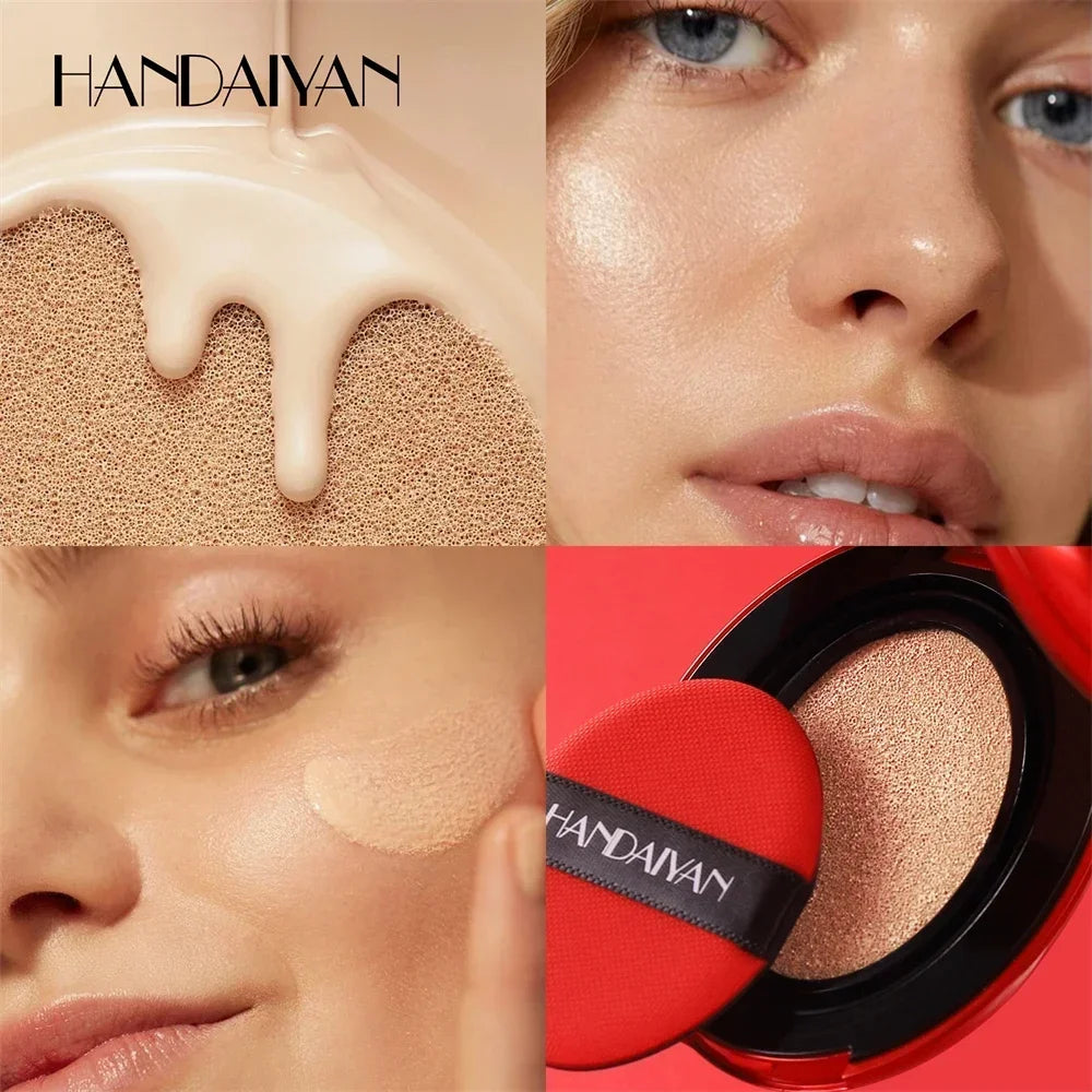 Air Cushion Foundation Light Cream Natural Moisturizing Whitening Oil-control Women Base Long-lasting Makeup Korean Cosmetic